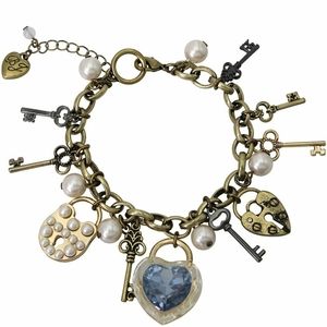 ⭐NWT⭐ Betsey Johnson - Lock & Key Charm Bracelet